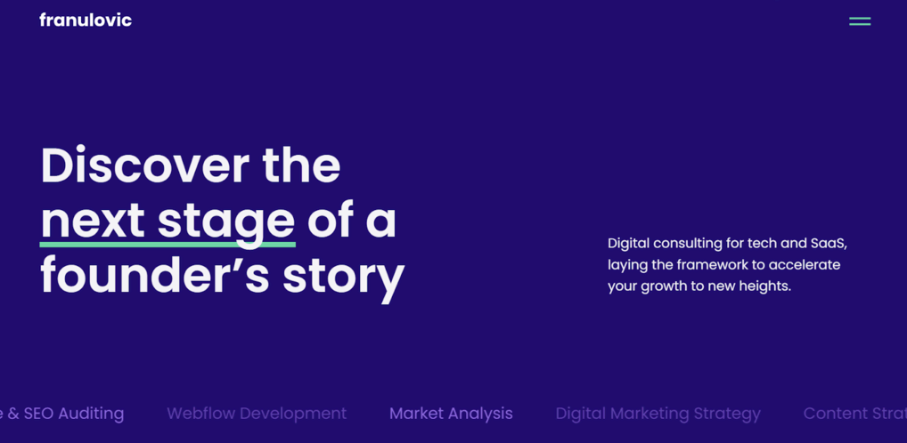 Portfolio de Marino Franulovic