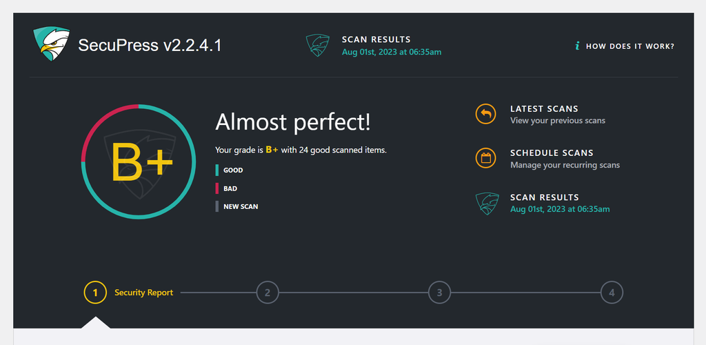 Scanner de malware de SecuPress