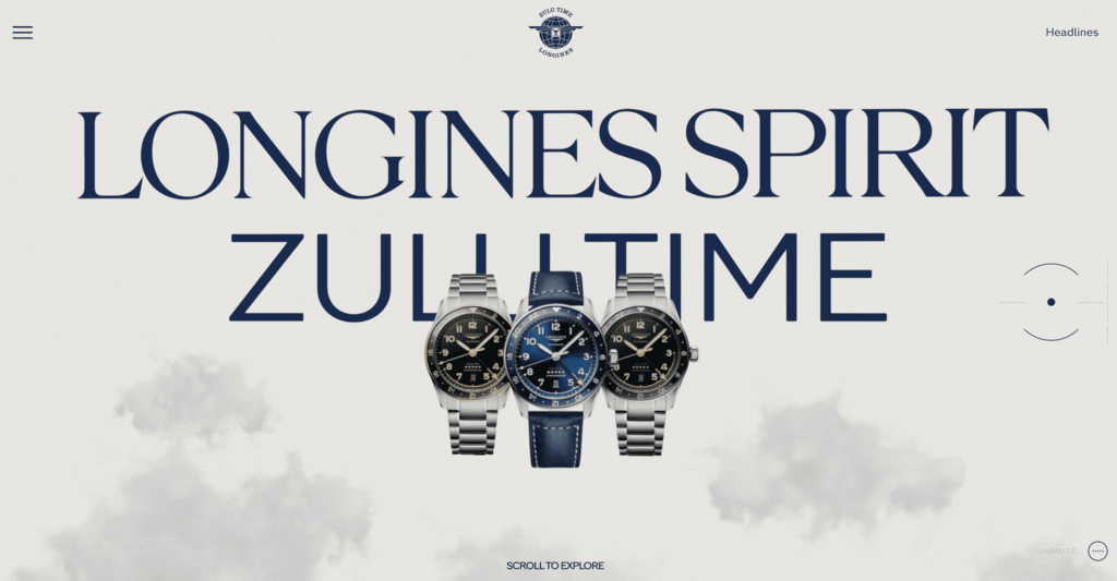 Ejemplo de eCommerce Zulu Longines