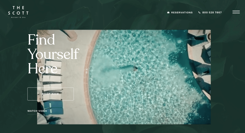 Ejemplo de tienda online The Scott Resort & Spa