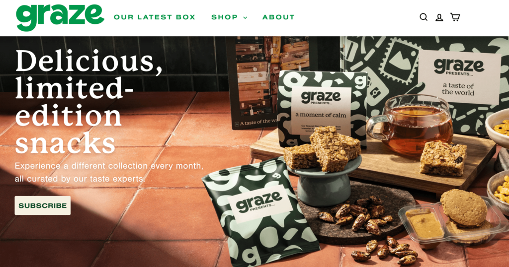 Sitio web de Graze