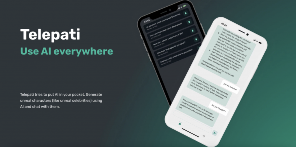 Sitio web de Telepati