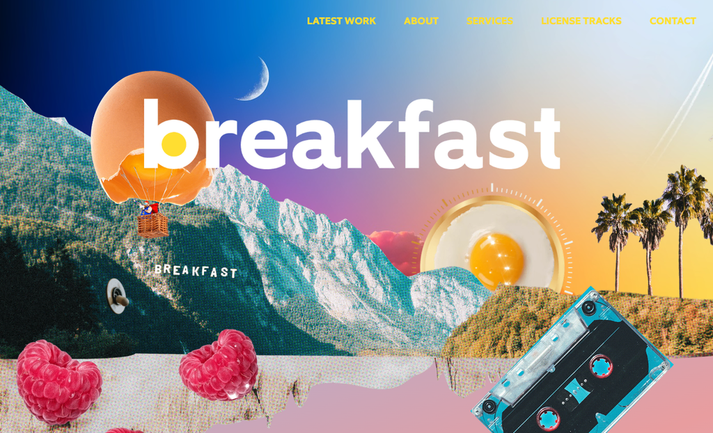 Sitio web Breakfast