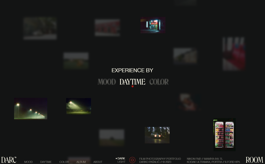 Sitio web Darc Room