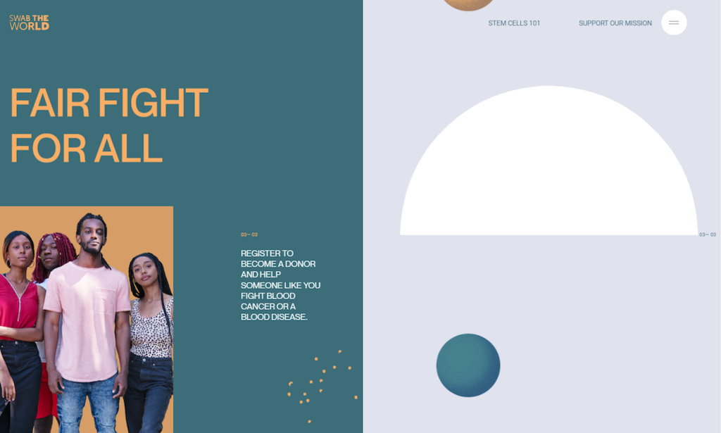 Sitio web Swab the World