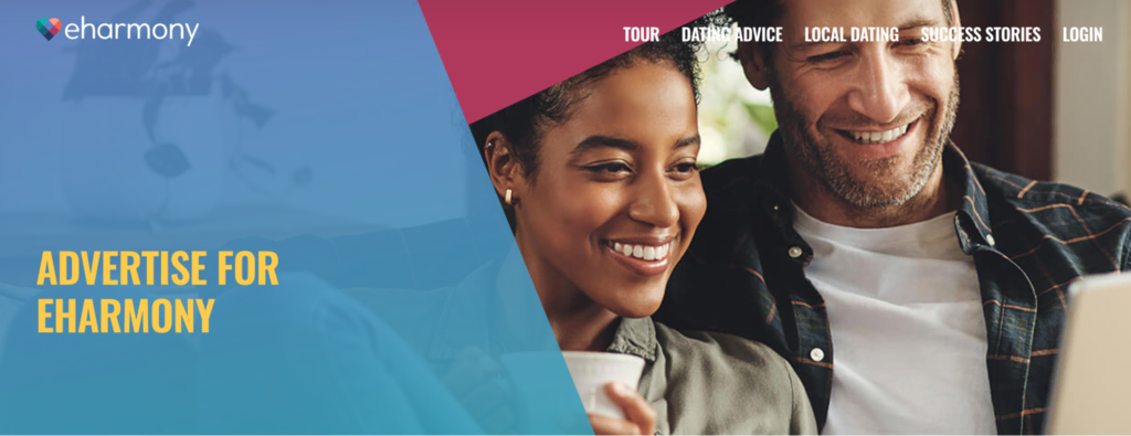 Sitio web de eHarmony