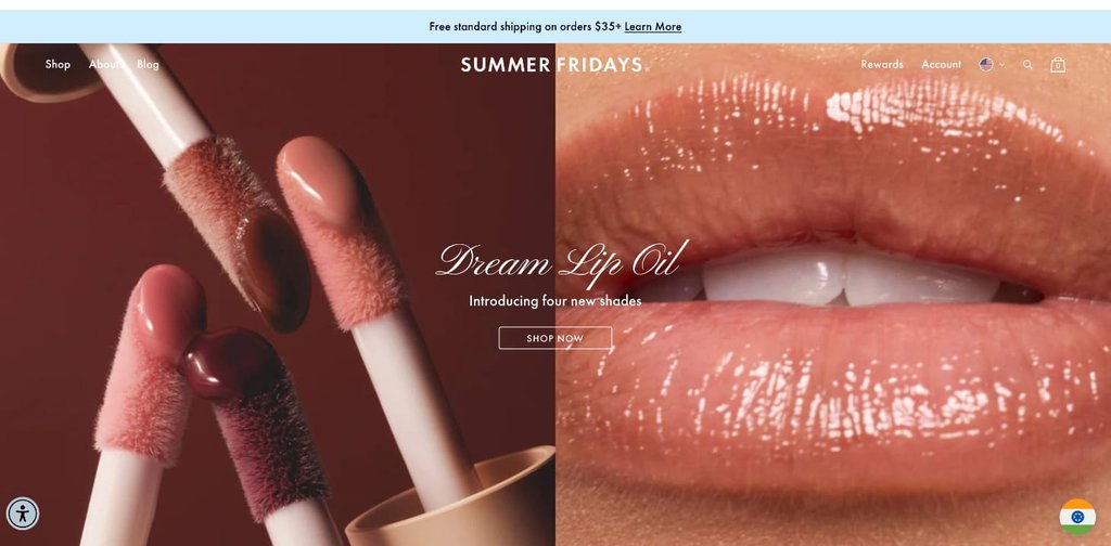 Sitio web de Summer Fridays