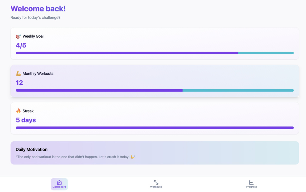 Ejemplo de Seguimiento de hábitos