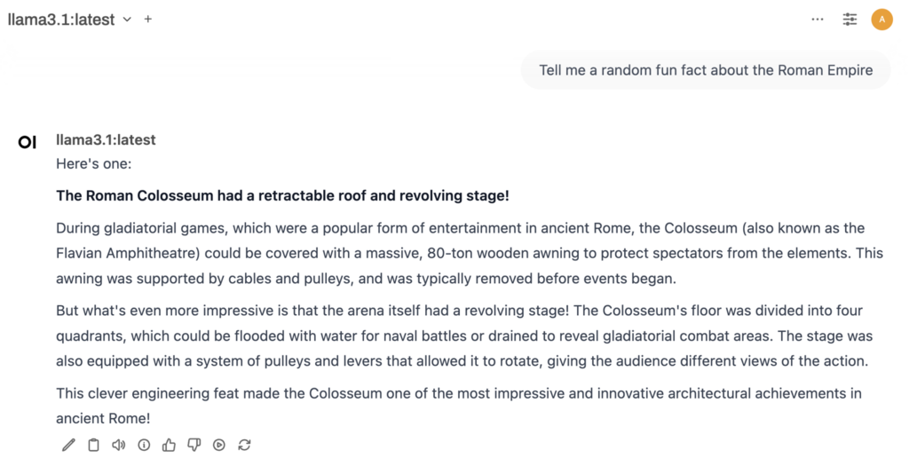 Ejemplo de uso de WebUI