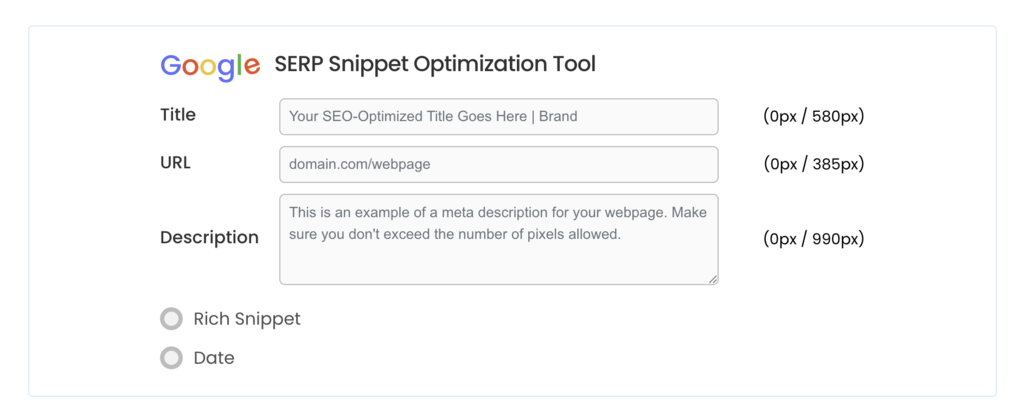 Herramienta de highervisibility para metas. 