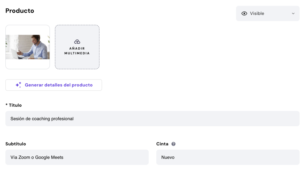 Descripción de producto del HWB panel