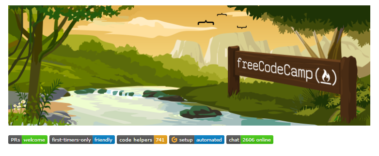 Logo del repositorio de GitHub freeCodeCamp