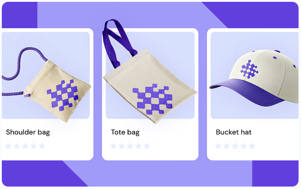 Maquetas de productos de impresi&oacute;n bajo demanda