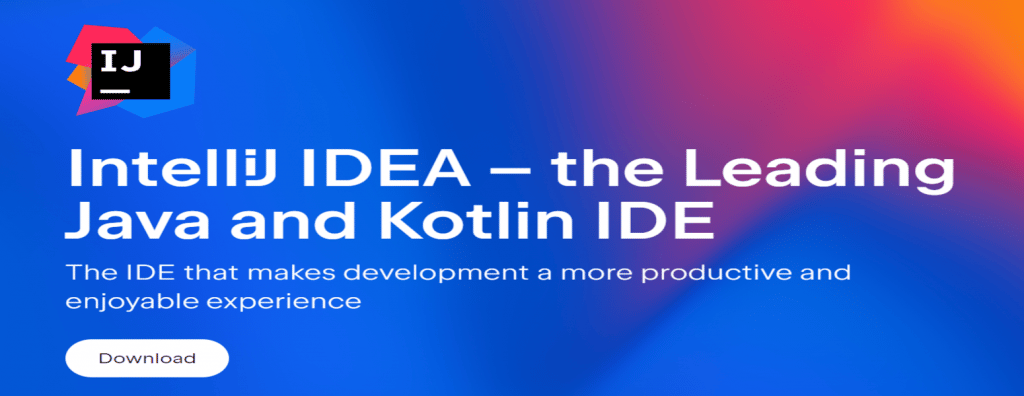 P&aacute;gina principal oficial de IntelliJ IDEA
