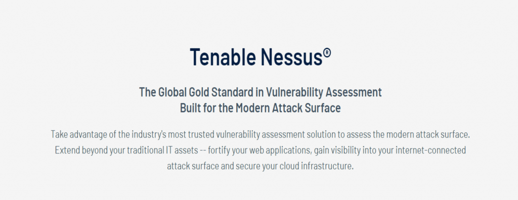 Web de Nessus