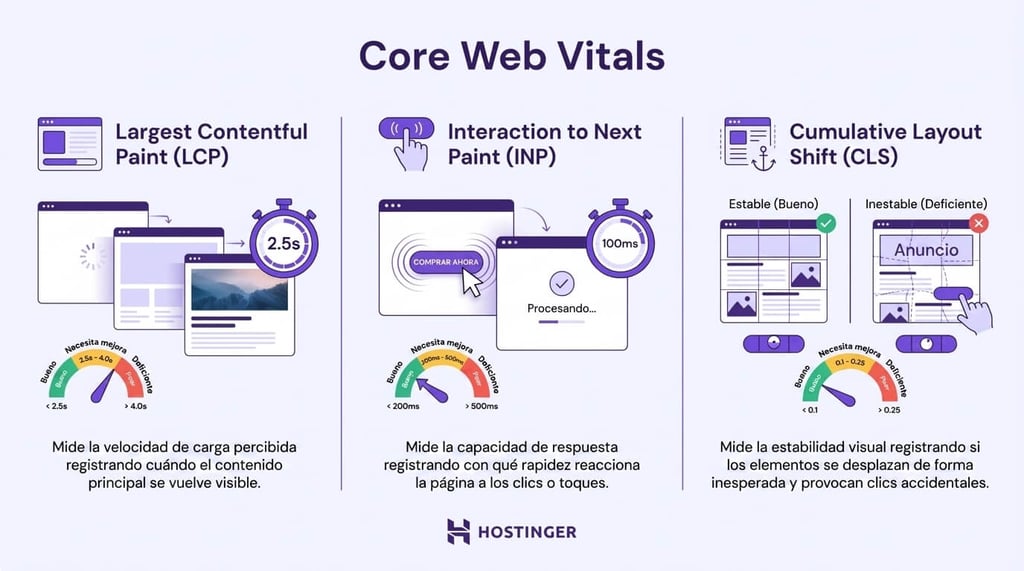 infografías-de-core-web-vitals Una infografía que explica las métricas de Core Web Vitals