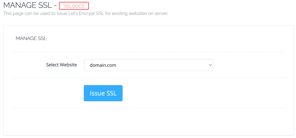 Banner del asistente de configuraci&oacute;n de CyberPanel