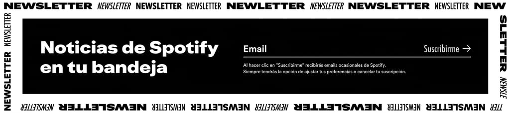 Estrategia de email marketing: Formulario de registro de Spotify