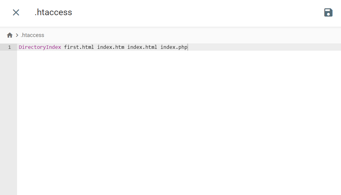 Meng-edit file .htaccess