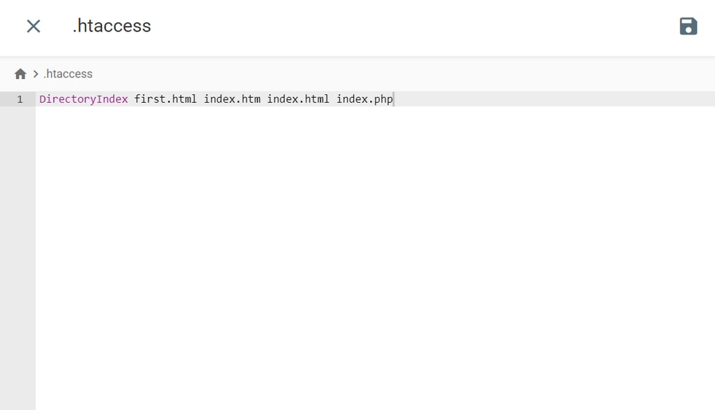 Meng-edit file .htaccess