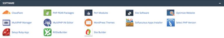 Software cPanel