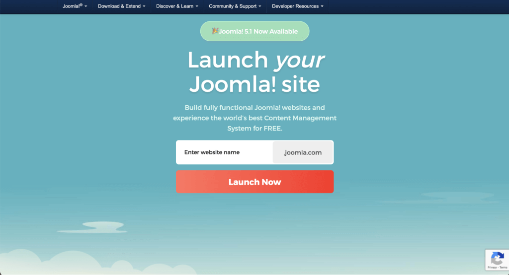 homepage joomla