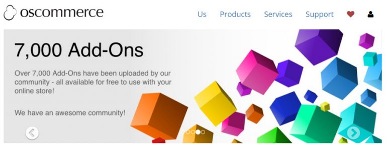 CMS toko online -osCommerce