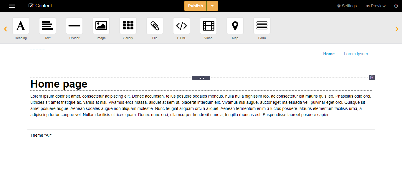 Membuat postingan di Impresspages