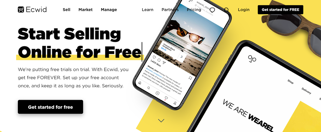 Ecwid ECommerce Shopping Cart
