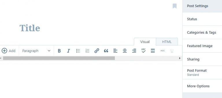 Editor WordPress.com