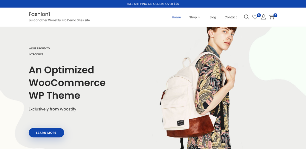 Theme WooCommerce Woostify