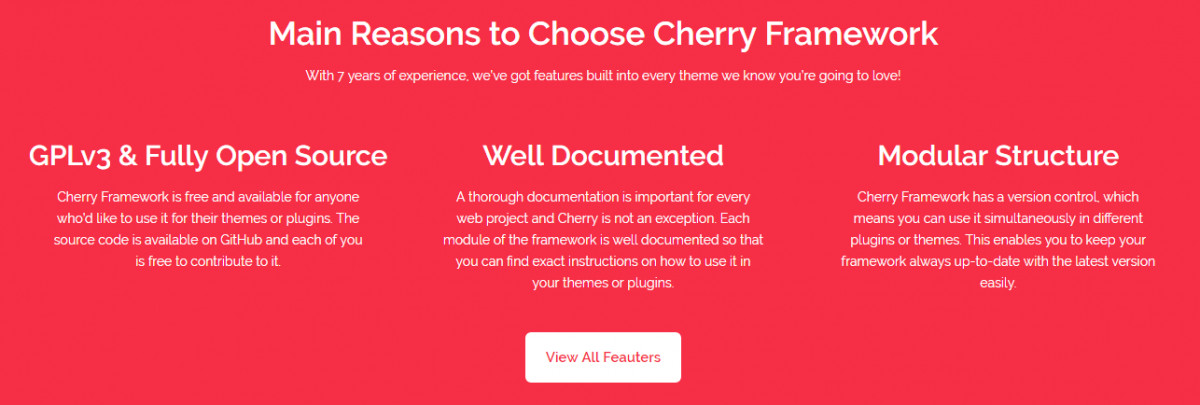 Cherry Framework