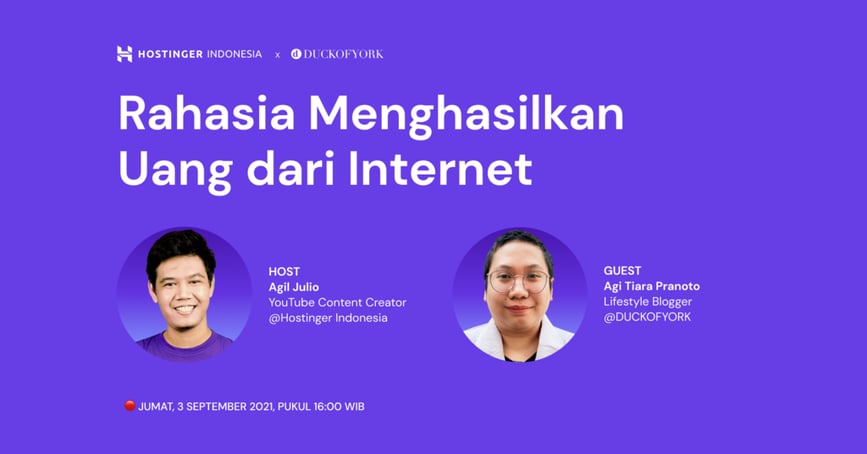 Rahasia menghasilkan uang dari internet