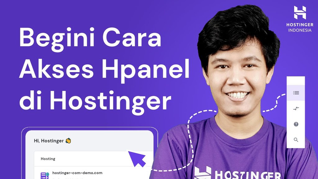 Cara akses hPanel Hostinger