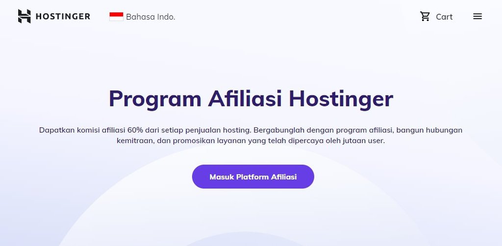 Program Afiliasi Hostinger sebagai strategi digital marketing