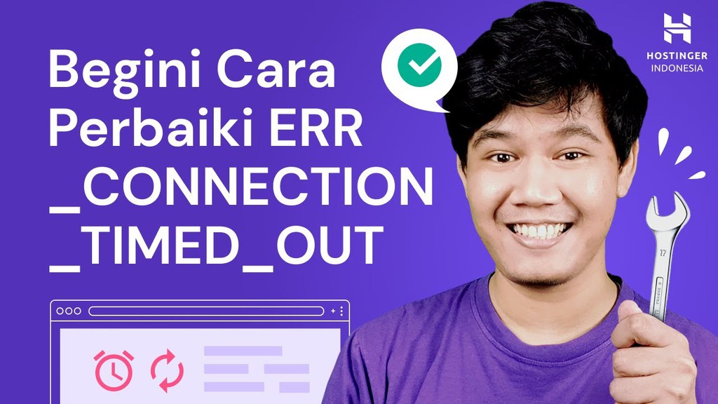 Cara memperbaiki ERR_CONNECTION_TIMED_OUT
