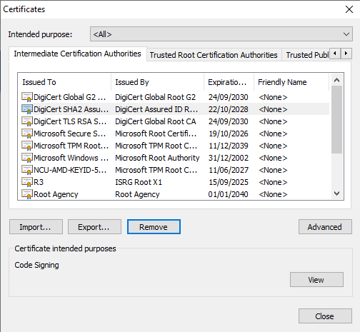hapus ssl state di chrome