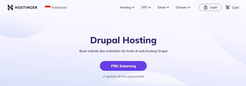 Drupal hosting Hostinger