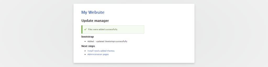Instalasi My Website