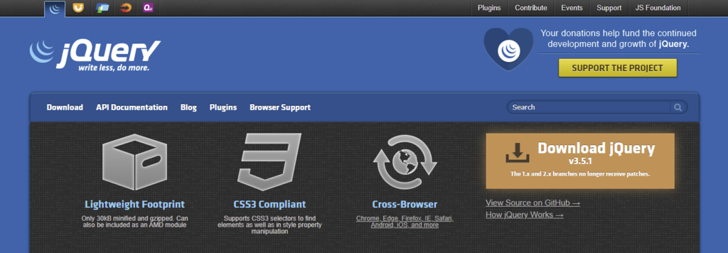 jQuery, JavaScript library