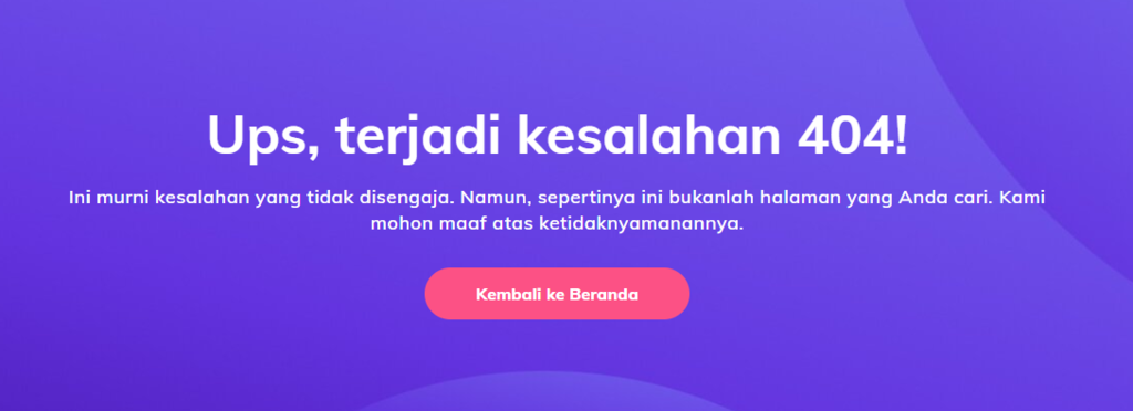 kode error internet 404 di hostinger