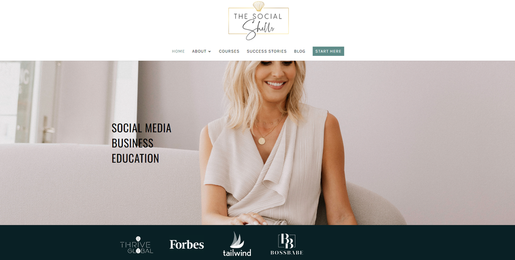 website The Social Shells