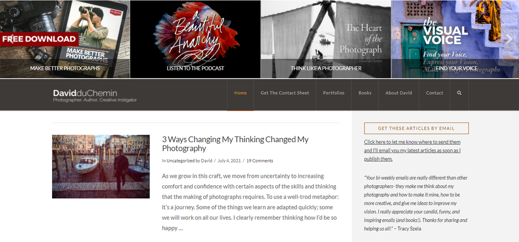 homepage website david duchemin