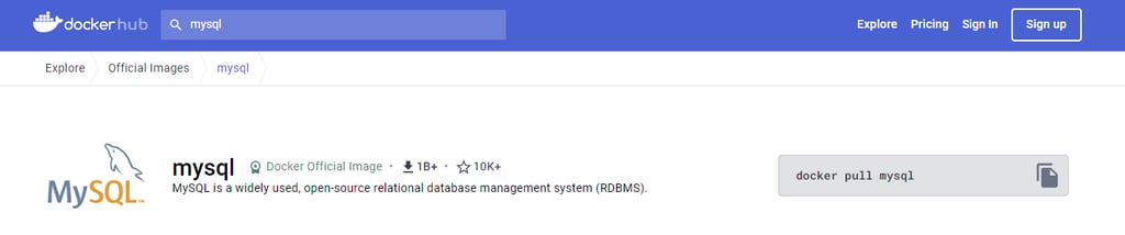 image docker