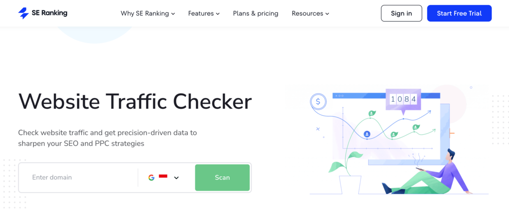tampilan halaman tool se ranking
