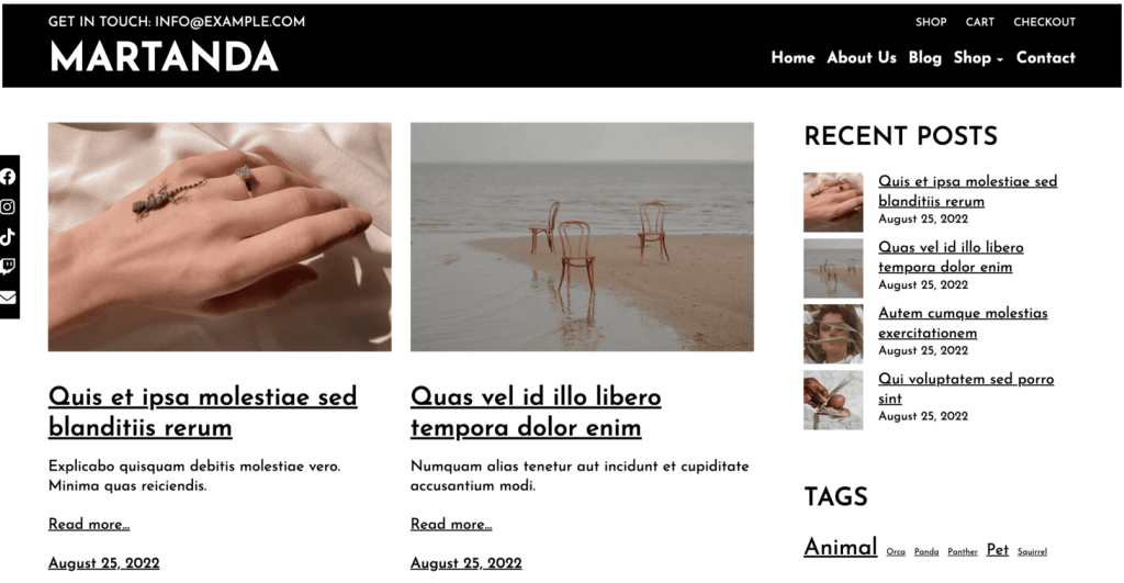 tampilan pratinjau martanda