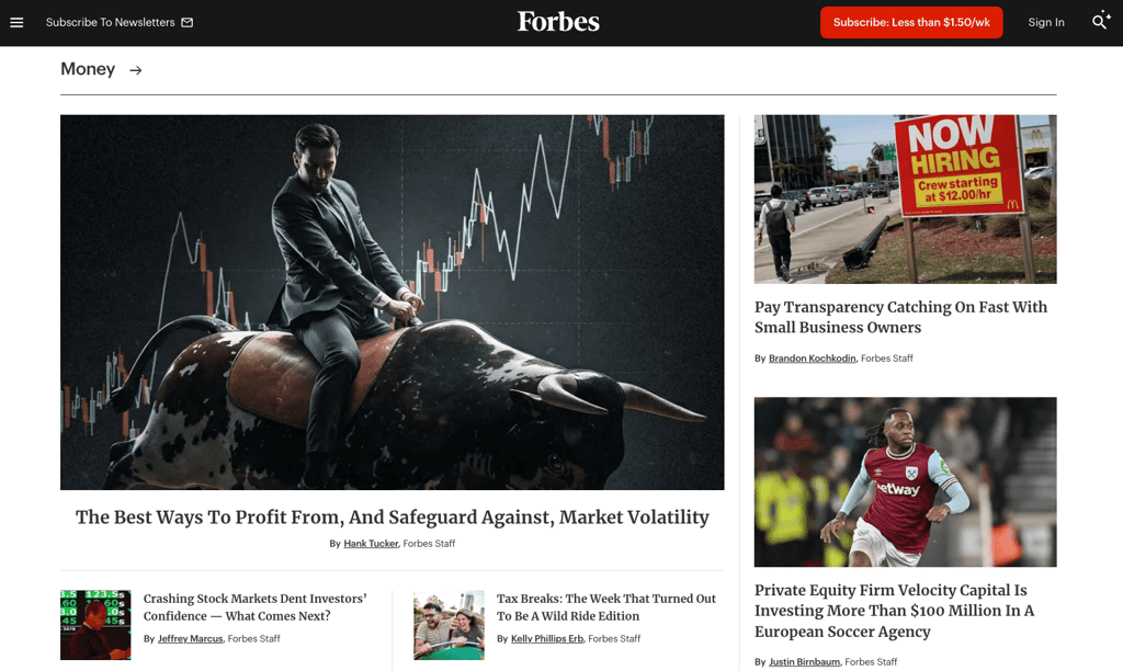 halaman website forbes