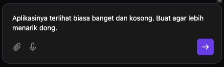 contoh prompt dalam gaya bahasa percakapan sehari-hari