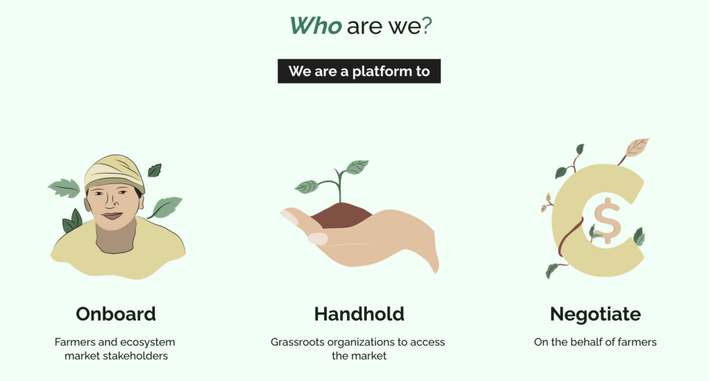 Bagian landing page CGEM yang menjelaskan siapa mereka