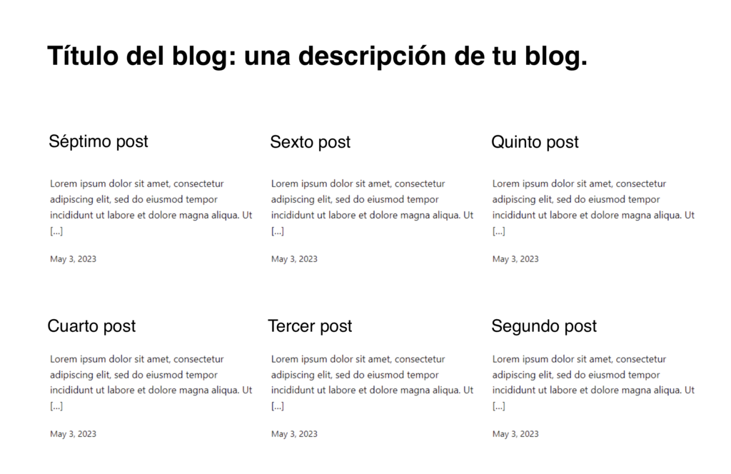 Ejemplo de uso de un filtro de WordPress